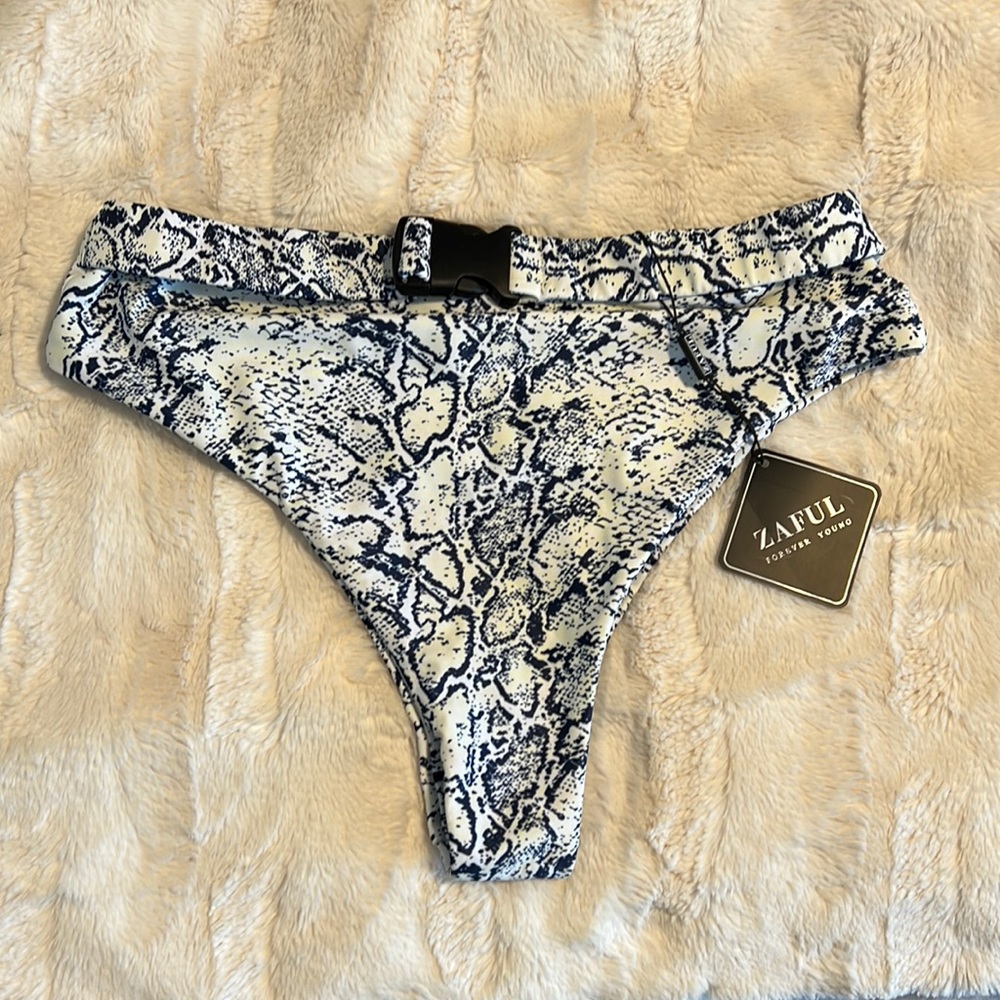High rise Bikini, L/XL by Zaful, NWT